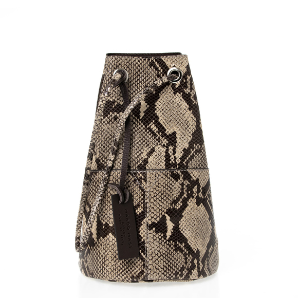 Marco Masi Slang Bucket Bag Python - Picture 1 of 9